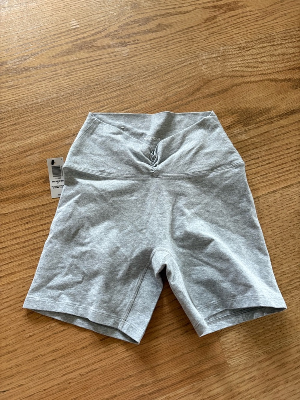 Tna chill biker shorts from Aritzia